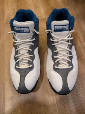 Nike Air Jordan Jumpman Team 1 Blanco Azul Talla 11.5 CZ9171-100 Foto 1 de 4