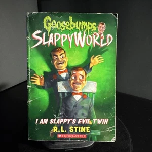 Goosebumps SlappyWorld Series #3: I Am Slappy's Evil Twin by R.L. Stine - 1st Ed - Picture 1 of 9