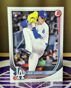 2025 BOWMAN BASEBALL ROKI SASAKI BASE - Picture 1 of 1