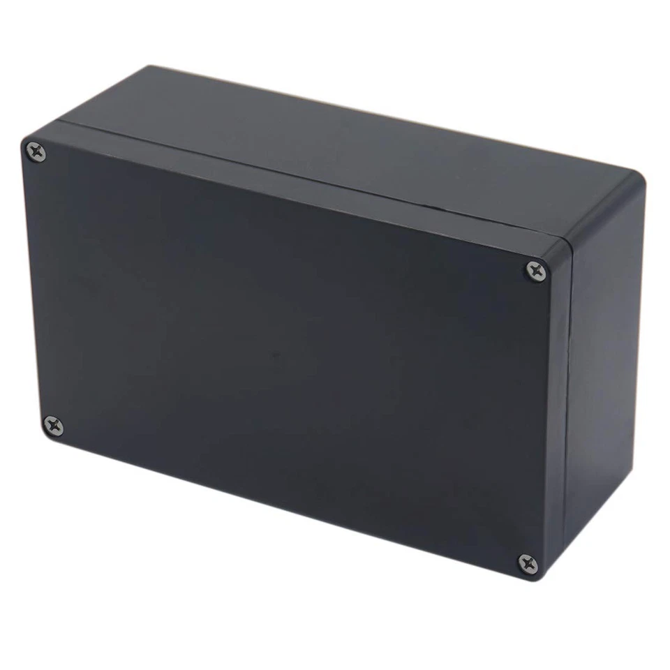 Caja de Proyecto Plástico ABS Negro Cajas Eléctricas IP65 Impermeable Hágalo Usted Mismo Electrónico... Foto 1 de 4