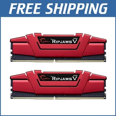 16GB Ripjaws V Series U-DIMM Memory Kit, 2400MT/s CL15, Red - Desktop Essential - Image 1 of 4