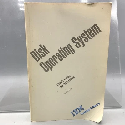 IBM Disk Operating System DOS Version 5.00 Upgrade Getting Started Guide Manual - Image 1 of 2