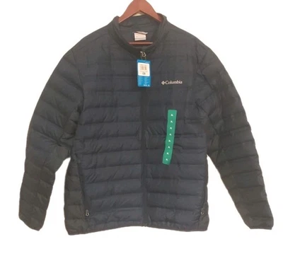 Chaqueta de plumón Columbia Omni - Shield, 650 azul para hombre talla: X-Large Active Fit, XL Foto 1 de 4