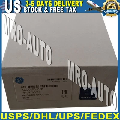 NEW GE Fanuc IC200MDL650 32-Point discrete input module VersaMax I/O - Image 1 of 4