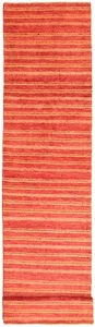 2'4" x 10'8" Vintage Hand-knotted Runner Rug Traditional Oriental Wool Carpet - Picture 1 of 9