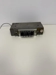 AMC AMERICAN MOTORS 1966 RADIO AM trasero original con botones preestablecidos cromo EE. UU. - Imagen 1 de 18