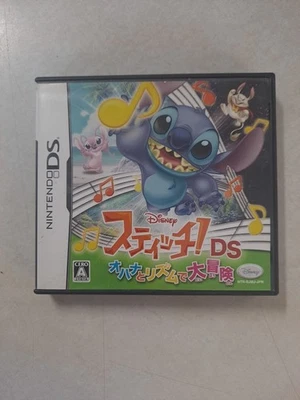 Stitch! DS Ohana to Rhythm de Daiboken Nintendo DS NDS NTSC-J CIB Japan Import  - Image 1 of 3