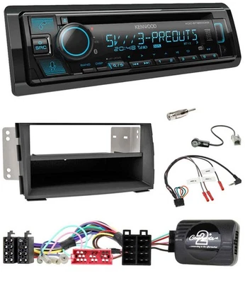 Kenwood Bluetooth USB CD Lenkrad DAB Autoradio für Kia Venga (2010-2019) - Bild 1 von 4