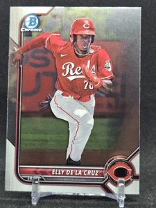 ELLY DE LA CRUZ 2022 Bowman Chrome Draft PROSPECT ROOKIE RC Reds BDC-80 - Picture 1 of 2
