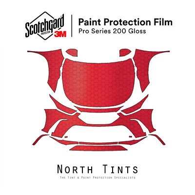 Toyota Highlander XSE 2021-2025 3M PRO PreCorte Pintura Protección Transparente Sujetador Kit PPF Foto 1 de 4