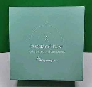 Dong Dong Bubble Milk Bowl Pet Kitten Puppy Nursing Silicone Station - Small - Picture 1 of 6