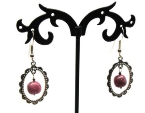 Carolyn Pollack Relios Sterling Silver Dangle Earrings, Hook Closure - Picture 1 of 4