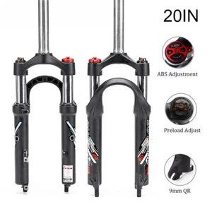 20inch Folding Bike Front Suspension Air Fork Disc Brake Bike Accessories - Picture 1 of 14