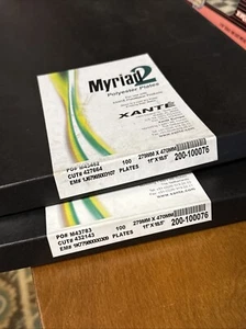 2 NEW boxes Polyester Plates for Xante PlateMaker 11”x18.5” - Imagen 1 de 7