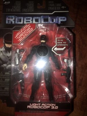 Joel Kinsman's ROBOCOP 6" Light-up BLACK suit v.3.0 Action Figure by Jada Toys - Image 1 of 2