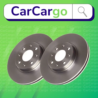 Par de discos de freno delanteros ventilados premium para Fiat Palio 1.2 1996-2004 257 mm Foto 1 de 4