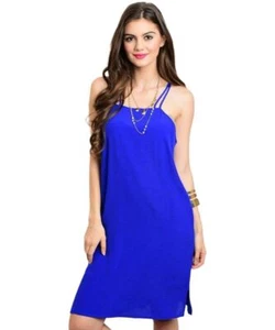 Royal Blue Relaxed Fit Dress - Picture 1 of 5