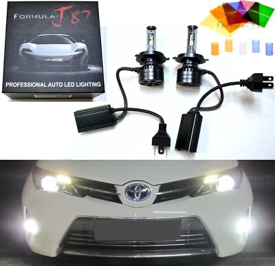 LED Kit F15 140W 9003 HB2 H4 5000K White Two Bulbs Headlight Replacement Lamp OE - Image 1 of 4