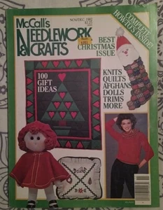 McCall's Needlework & Crafts Magazine November/December 1982 - Picture 1 of 3