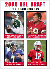 2000 NFL Draft Tom Brady Top Quarterbacks Rookie Card New England Patriots #12