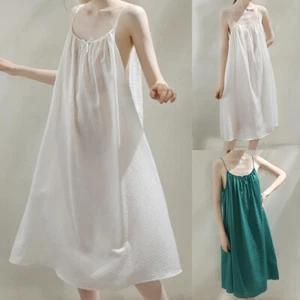Sexy Women Sleeveless Babydoll Summer Nightdress Lingeries Robe Teddy Pajamas - Picture 1 of 24