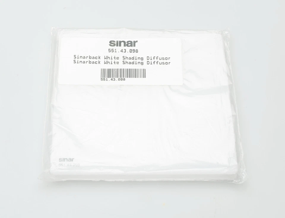 NEW Sinar 551.43.098 White Shading Diffuser For Digital Backs - Image 1 of 1