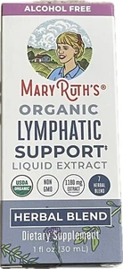 Lymphatic Drainage Support Drops - Organic Cleanse with Echinacea & Elderberry f - Picture 1 of 9