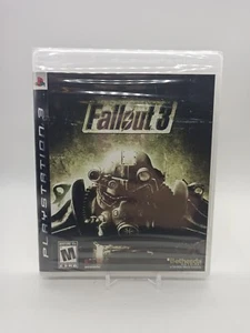 Fallout 3 Playstation 3 PS3 etichetta nera nuova sigillata - Foto 1 di 2