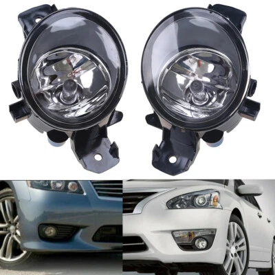 2x Lámpara antiniebla con conjunto de bombilla ámbar para Nissan Altima Máxima Rogue 2010-2013 Foto 1 de 4