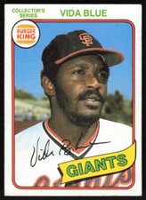 1980 Burger King Pitch, Hit & Run  #1 Vida Blue