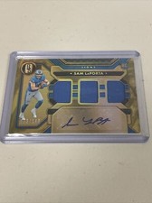 2023 Panini Gold Standard Rookie Jersey AUTO Triple Sam Laporta RPA 33/149 #294