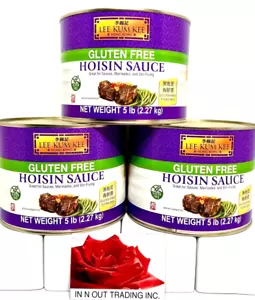 Lee Kum Kee Gluten Free Hoisin Sauce 5 lb ( Pack of 3 )~6/11/2027 - Picture 1 of 5