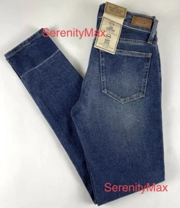 NWT Polo Ralph Lauren Women’s The Tompkins Mid Rise Skinny Blue Jeans Size 27 - Picture 1 of 6