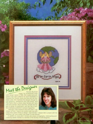 Earth Angel Cross Stitch Magazine Pattern - Kendal Bushnell - Image 1 of 2