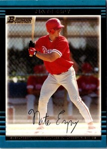 2002 Bowman Nate Espy #291 Philadelphia Phillies