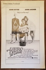 HERO AT LARGE - Original 1980 Movie Pressbook - John Ritter / Anne Archer - Bild 1 von 5