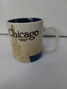 Starbucks Chicago 16 Unzen Keramik Kaffeebecher - Bild 1 von 6