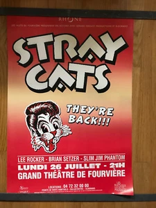 Póster de concierto de STRAY CATS Fourviere - Imagen 1 de 1