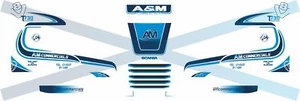 1:76 A&M Commercials Decals for oxford diecast Scania T - Picture 1 of 1