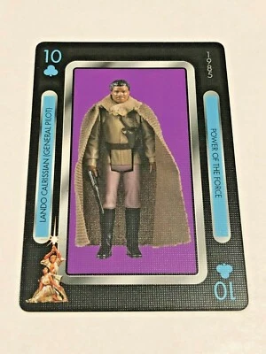 Aquarius Star Wars Kenner Figure Playing Card - Lando Calrissian - ROJ - Image 1 of 2