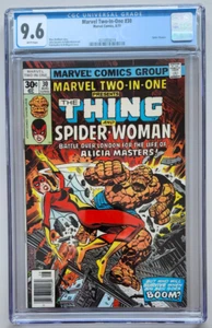 Marvel Dos en Uno #30 - 1977 - Tercera Aparición de Spider-Woman - CGC 9.6 - Imagen 1 de 1