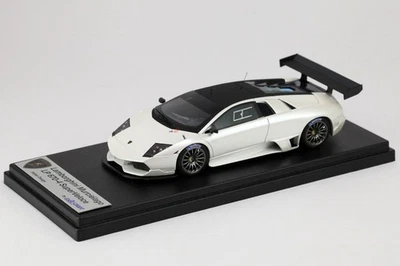Looksmart LS379D 1/43 Lamborghini Murcielago R-SV Pearl White Model Car Limited - Image 1 of 4