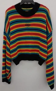 UNIF Women's Multicolor Size XL Pullover Sweater - Picture 1 of 4