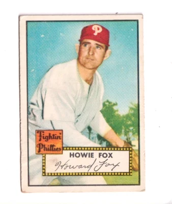 1952 Topps Baseball Card #209 Howie Fox  Nice!  see scan - Image 1 of 2
