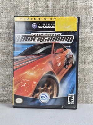 Need for Speed: Underground (Nintendo GameCube, 2003) No Manual Tested - Image 1 of 4