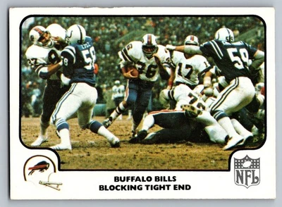 1977 Fleer Team Action #3 Blocking Tight End - Image 1 of 2