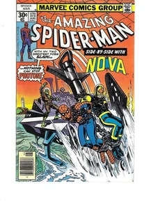 Amazing Spider-Man #171 (1977 Bronze) X Over w/ Nova, Andru Cover, VF (8.5) - Picture 1 of 2