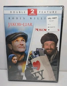 Jakob The Liar/Moscow on Hudson (DVD, Double Feature) NEW SEALED, Robin Williams - Imagen 1 de 6