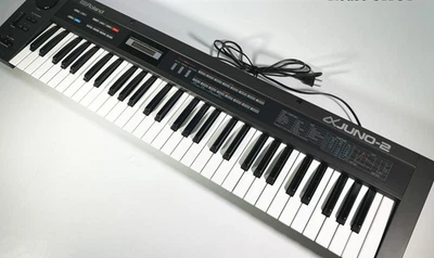 Roland Polyphonic Synthesizer Alpha Juno 2 61 Key Synth Keyboard Working Used - Image 1 of 4