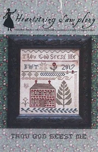 Thou God Seest Me by Heartstring Samplery cross stitch pattern - Picture 1 of 1